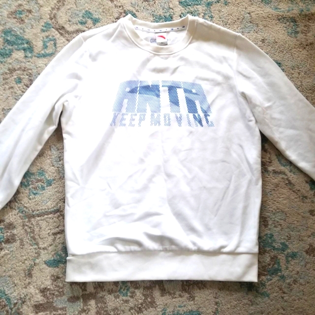 Anta White Sweater